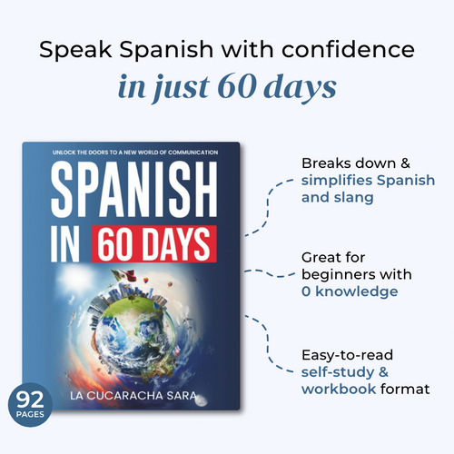 Spanish in 60 Days: Learning Workbook