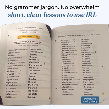 Spanish in 60 Days: Learning Workbook